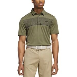 Adidas Men's Khaki Green Polo Shirt XL